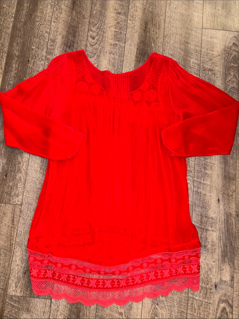Johnny Was Crocheted Tunic\Dress - Picture 4 of 4